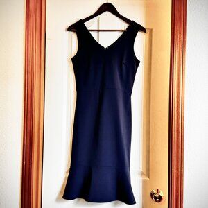 Beautiful oxford blue dress, banana republic, size 0.